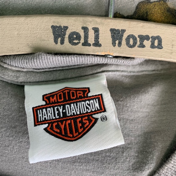 Harley Davidson 2009 gray T-shirt with two looks - Picture 5 of 8